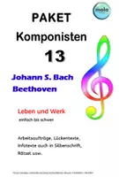 Vorschau - Arbeitsblätter - PAKET: Komponisten 13 ( J. S. Bach & Beethoven ) - Deckblatt