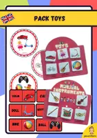 Vorschau - Stationenlernen - Pack: toys - Deckblatt
