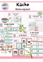 Vorschau - Arbeitsblätter - In der Küche DAZ - wachsendes Materialpaket - Deckblatt
