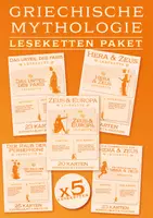 Vorschau - Spiele - Materialpaket Griechische Sagen Leseketten - Deckblatt