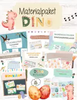 Vorschau - Arbeitsblätter - Materialpaket für die Dinoklasse - wachsendes Bundle - Deckblatt