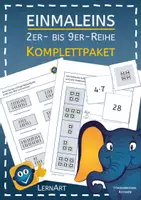 Vorschau - Spiele - Einmaleins üben, die Einmaleinsreihen verstehen und automatisieren KOMPLETTPAKET - Deckblatt