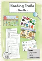 Vorschau - Stundenentwürfe - SPARPAKET - Reading Trails - Lesespurgeschichten - Englisch - Deckblatt