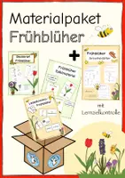 Vorschau - Unterrichtsreihen - Materialpaket Frühblüher - Deckblatt