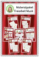 Vorschau - Arbeitsblätter - Materialpaket "Instrumente" - Freiarbeit Musik - Deckblatt
