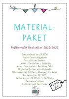 Vorschau - Arbeitsblätter - Materialpaket Bestseller Mathematik 2022/2023 - Deckblatt
