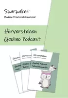 Vorschau - Arbeitsblätter - Materialpaket: Alle Hörverstehen zum Geolino Podcast - Deckblatt
