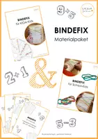 Vorschau - Spiele - Bindefix Materialpaket - Schoolkids (Mathe) und KiGa Kids - Deckblatt