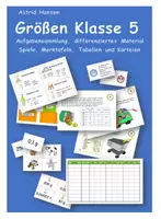 Vorschau - Spiele - Materialpaket zum Rechnen mit Größen in Klasse 4 bis 6 - Deckblatt
