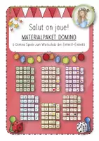 Vorschau - Stundenentwürfe - Materialpaket 6 Domino Spiele zur Einheit 1-6 (Français) - Deckblatt