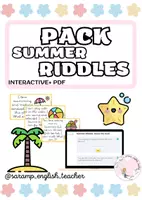 Vista previa - Juegos / Gamificación - PACK: SUMMER RIDDLES - Portada