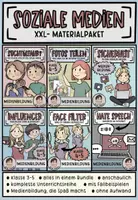 Vorschau - Arbeitsblätter - Soziale Medien Klasse 3 4 5 - Deckblatt