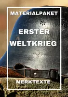 Vorschau - Merkblätter - Materialpaket: Verlauf des Ersten Weltkriegs - Deckblatt