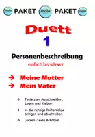 Vorschau - Stundenentwürfe - DUETT 1 - Personenbeschreibung : Mein Vater & Meine Mutter - Deckblatt