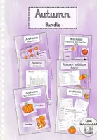 Vorschau - Arbeitsblätter - Autumn/Fall - SPARPAKET - Klasse 3-5 - Deckblatt