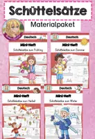 Vorschau - Arbeitsblätter - Schüttelsätze | Deutsch | Klasse 1-4 - Deckblatt