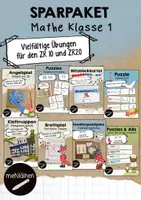 Vorschau - Spiele - Mathematik Klasse 1 | Sparpaket - Deckblatt