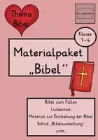 Vorschau - Stundenentwürfe - Materialpaket: BIBEL - Deckblatt