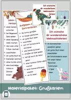 Vorschau - Bildkarten - Materialpaket Grußkarten - Deckblatt