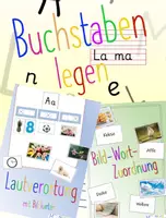 Vorschau - Anderer Materialtyp - Materialpaket Lesen lernen - Freiarbeit - Deckblatt