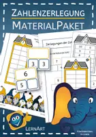 Vorschau - Arbeitsblätter - Zahlenzerlegung bis 10 MATERIALPAKET - Deckblatt