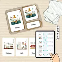 Vista previa - Juegos / Gamificación - PACK 1 ROOMS - TARJETAS Y JUEGO INTERACTIVO. - Portada