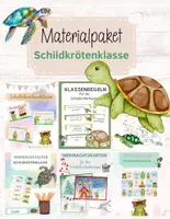 Vorschau - Arbeitsblätter - Materialpaket für die Schildkrötenklasse - wachsendes Bundle - Deckblatt
