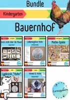 Vorschau - Arbeitsblätter - Materialpaket Bauernhof für den Kindergarten - Deckblatt