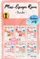 Vorschau - Arbeitsblätter - Bundle: Mini-Escape Room (Kl. 3) - Deckblatt