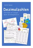 Vorschau - Arbeitsblätter - Materialpaket Dezimalzahlen in Klasse 6 - Deckblatt