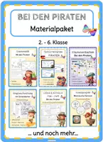 Vorschau - Spiele - BEI DEN PIRATEN Materialpaketn #silversterknaller25 - Deckblatt