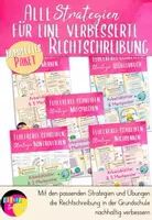 Vorschau - Unterrichtsreihen - Materialpaket: Fehlerfrei schreiben mit Rechtschreibstrategien - Deckblatt