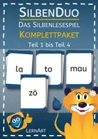 Vorschau - Spiele - Lesetraining mit dem Lesespiel Silbenduo KOMPLETTPAKET - Deckblatt