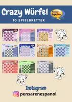 Vorschau - Spiele - Pack Crazy Würfel: 10 Speile / 10 Themen - Deckblatt