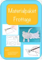 Vorschau - Stundenentwürfe - Materialpaket - Frottage - Deckblatt