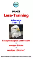 Vorschau - Unterrichtsreihen - XL Paket: Adlerauge (Lesegenauigkeit verbessern) - Deckblatt