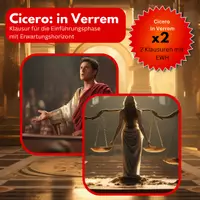 Vorschau - Klassenarbeiten - Klassenarbeiten Klausuren Latein Cicero in Verrem (Materialpaket) - Deckblatt