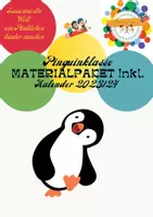 Vorschau - Mal- und Bastelvorlagen - Materialpaket PINGUINKLASSE - Deckblatt