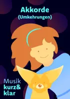 Vorschau - Arbeitsblätter - Video und Begleitmaterial: Akkorde in Umkehrungen - Deckblatt