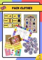anteprima - Materiale di supporto/inclusione - Raccolta di materiali: Pack clothes - Pagina di copertina