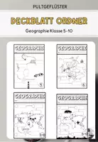 Vorschau - Arbeitsblätter - Materialpaket: Deckblätter für den Geographieordner Klasse 5-10 - Deckblatt