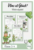 Vorschau - Stundenentwürfe - Materialpaket Glück - Was ist Glück - Dankbarkeit - Glück haben - Glücklichsein - Deckblatt