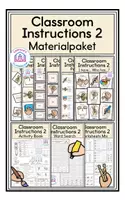 Vorschau - Arbeitsblätter - Classroom Instructions 2 - Materialpaket - Deckblatt
