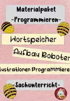 Vorschau - Arbeitsblätter - Materialpaket "Programmieren" - Deckblatt