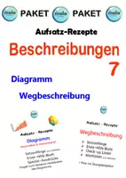 Vorschau - Unterrichtsreihen - PAKET: Beschreibung 7 (Weg- und Diagrammbeschreibung) - Deckblatt