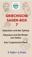 Vorschau - Unterrichtsreihen - Griechische Sagen- Box 7 (3 Sagen aus der Antike) - Deckblatt