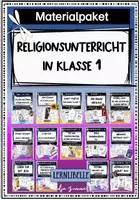 Vorschau - Unterrichtsreihen - Materialpaket - Religionsunterricht in Klasse 1 - Deckblatt