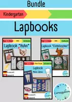 Vorschau - Arbeitsblätter - Lapbooks für den Kindergarten (Bundle) - Deckblatt