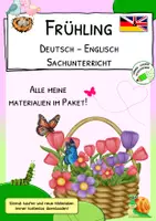 Vorschau - Arbeitsblätter - Frühling - All-In-Paket - Deckblatt