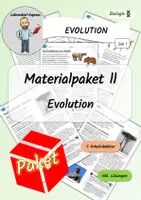 Vorschau - Arbeitsblätter - Evolution - Materialpaket 2 (Sek 1) - Deckblatt